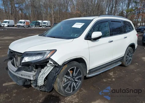 2019 Honda Pilot Touring from USA, damaged, VIN 5FNYF6H66KB025115